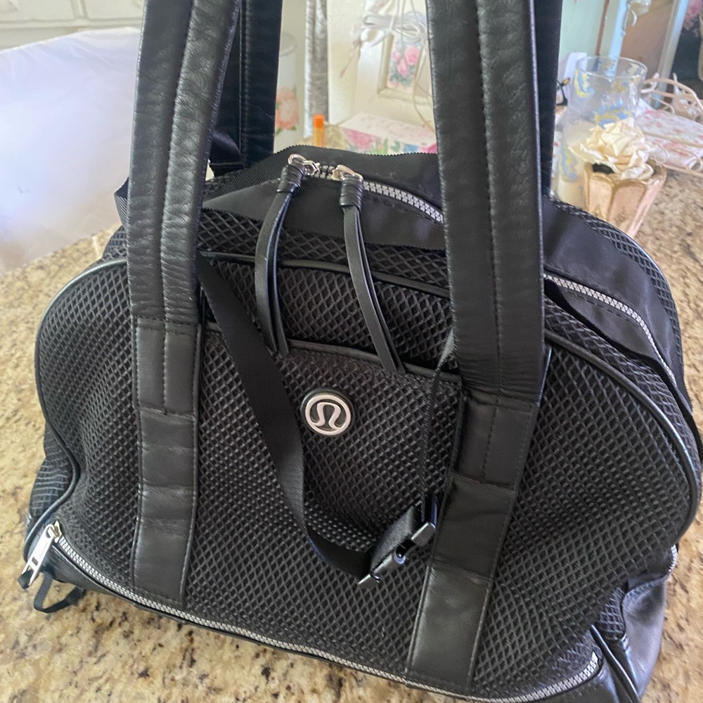 lululemon athletica Black Travel bowling Bag